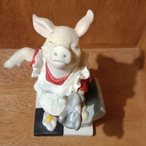 Vintage '97 Pig Statue